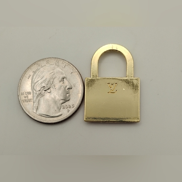 Louis Vuitton Rainbow Rhinestone  Authentic Lock Pendant - Picture 7 of 7